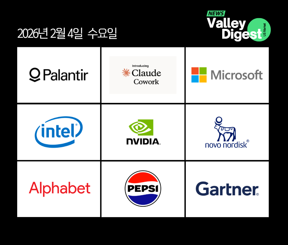 ๐บ๐ธ ๊ฐ๋ณ ์ฃผ์ ๋ด์ค | Claude Cowork์ ํ๊ดด์ ํ์ ์ฐ๋ ค์ Palantir์ ํธ์ค์ | 2/4(์)