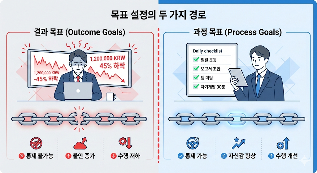 성과를 만드는 진짜 목표: 동기가 아닌 루틴, 결과가 아닌 과정