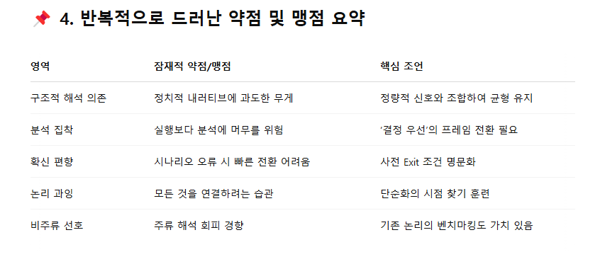 "지피티로 자신의 무의식적 편향과 약점 알아보기"