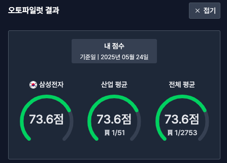 삼성전자 재무제표 오토파일럿