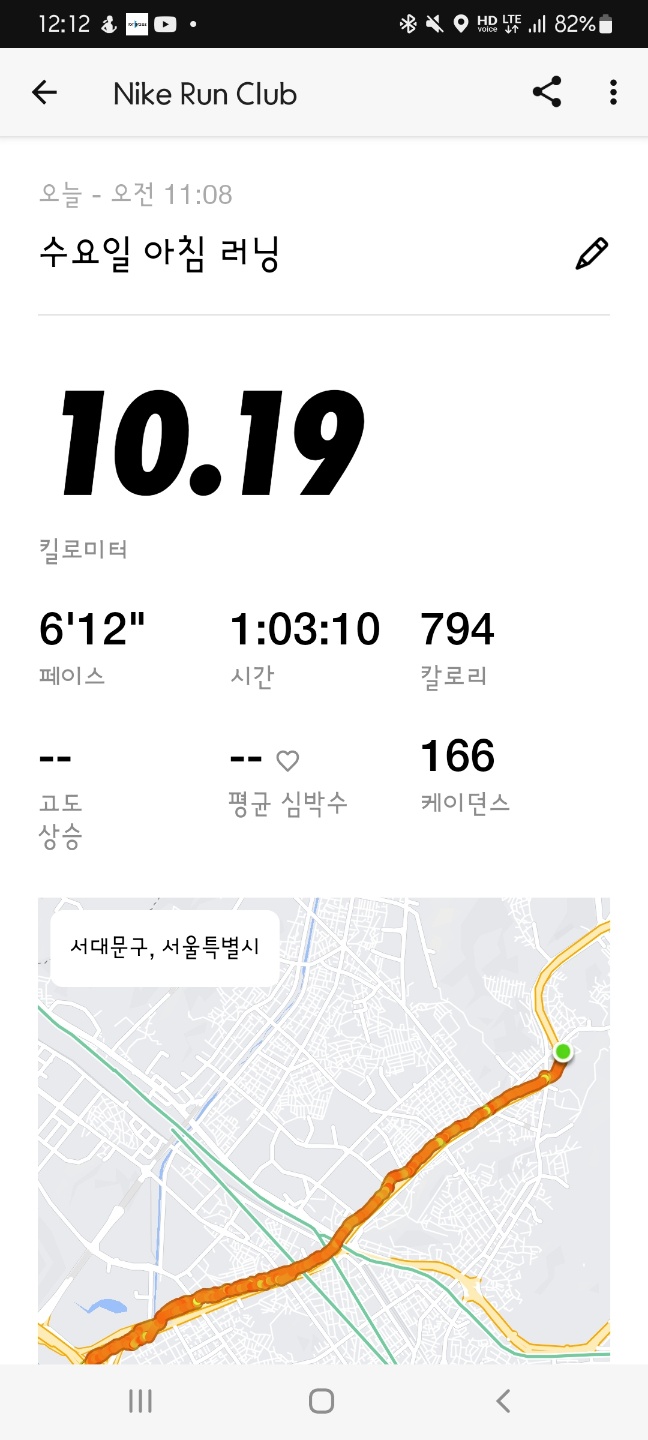 10월 2일 RME 루틴
