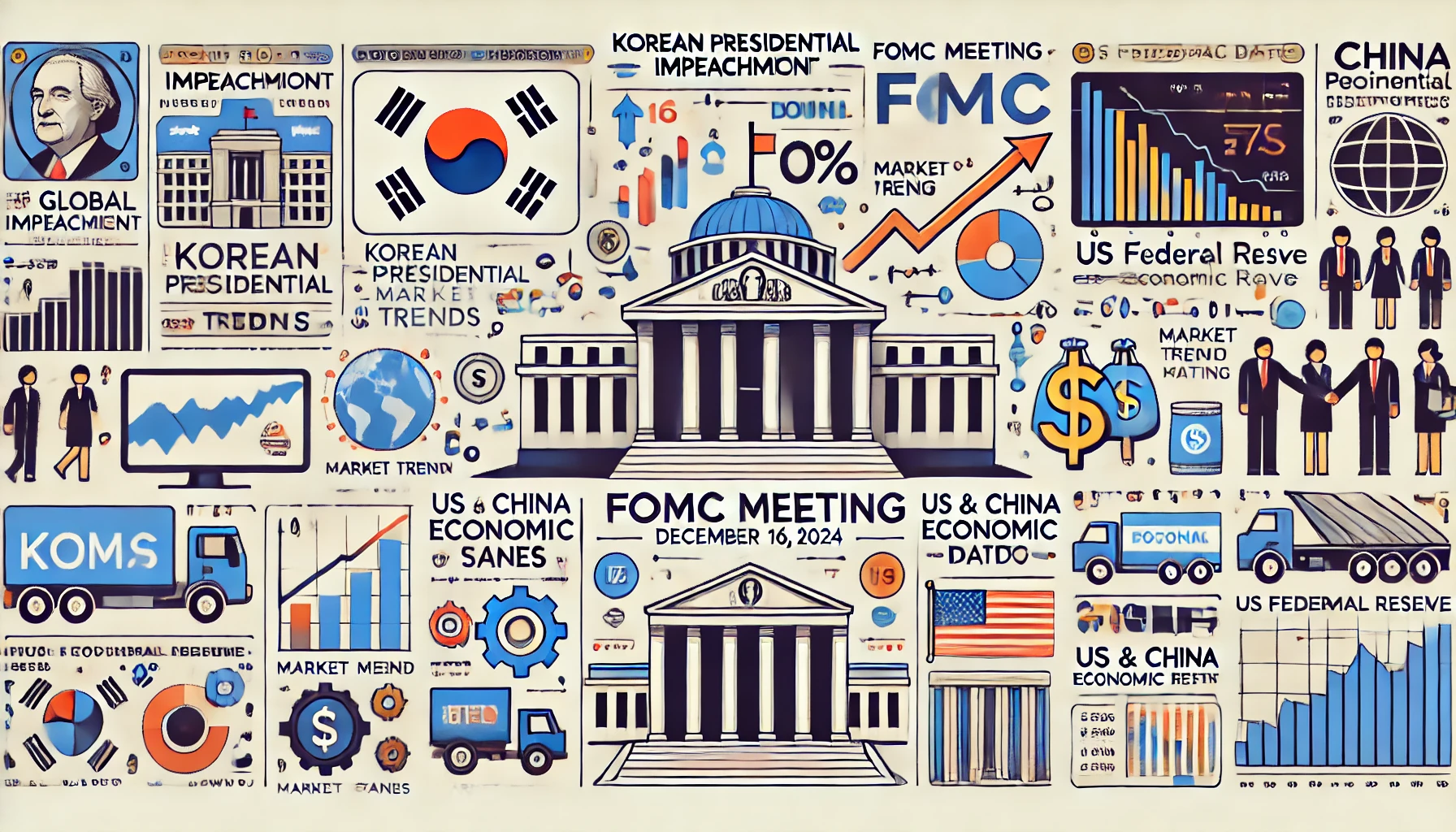 “FOMC와 한국 탄핵 이슈, 이번 주 증시가 주목할 포인트는?”