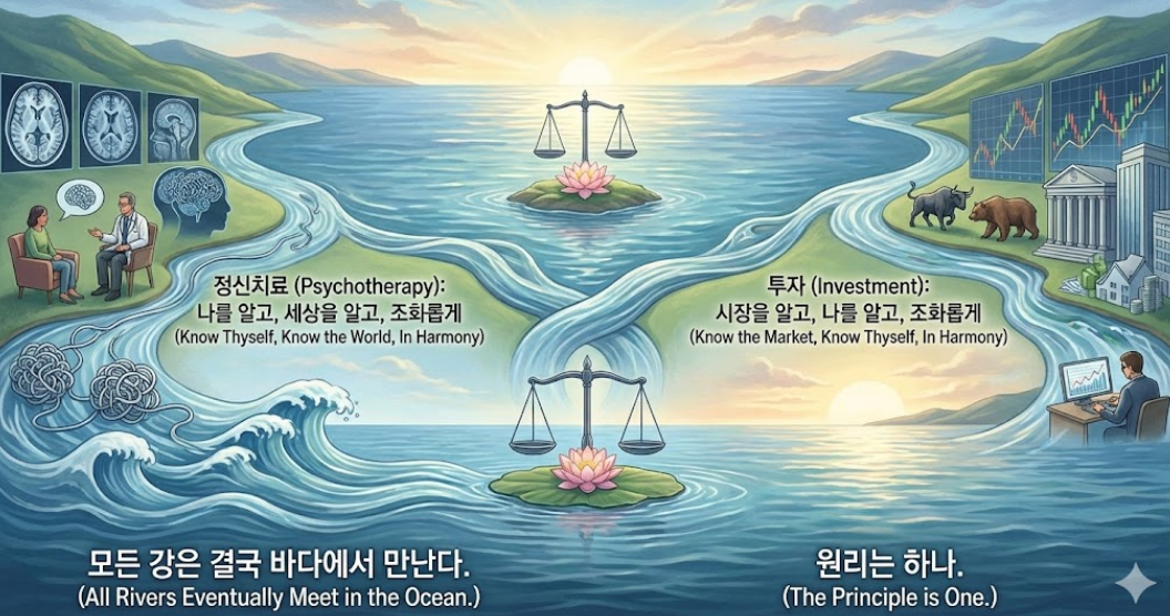 모든 강은 결국 바다에서 만난다: 정신치료와 투자의 본질적 유사성