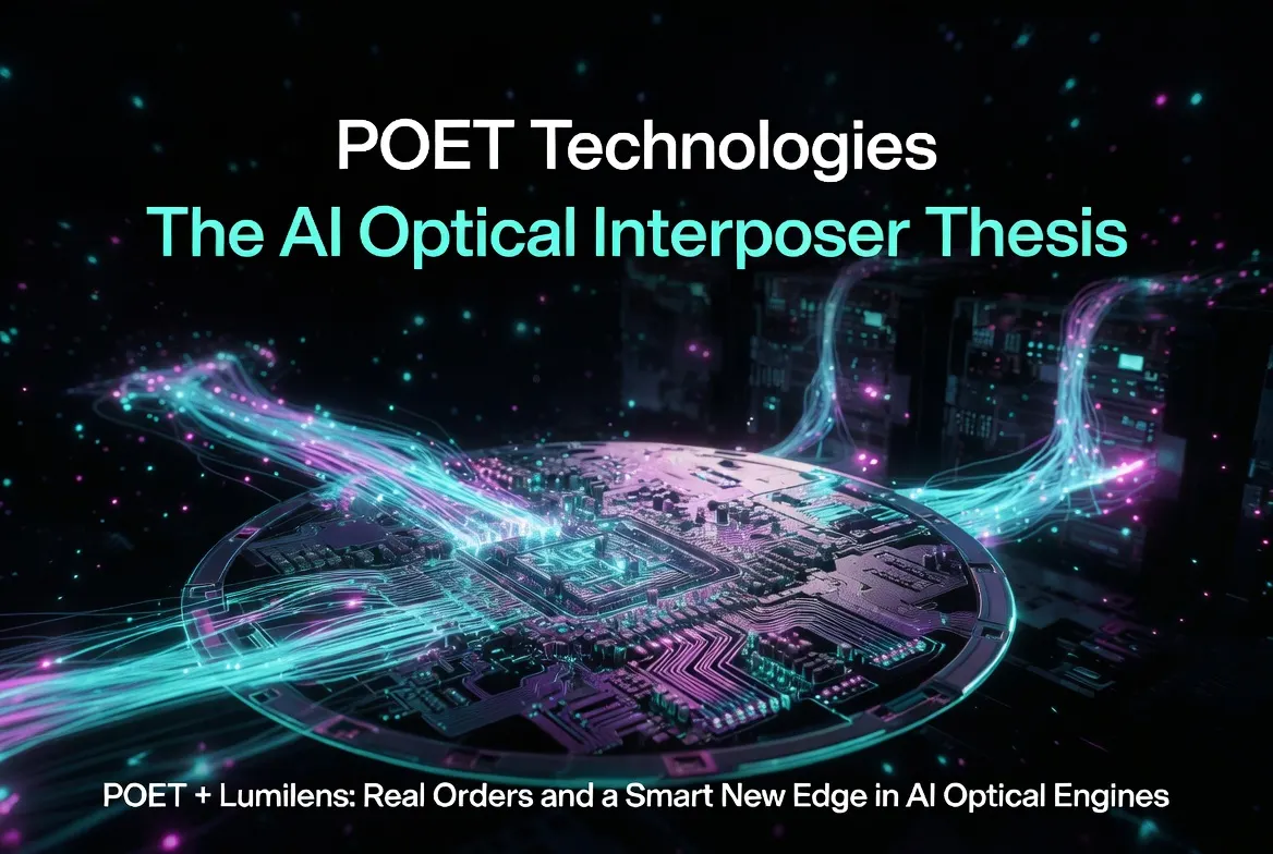 POET Technologies - AI 광학 인터포저에 관한 연구