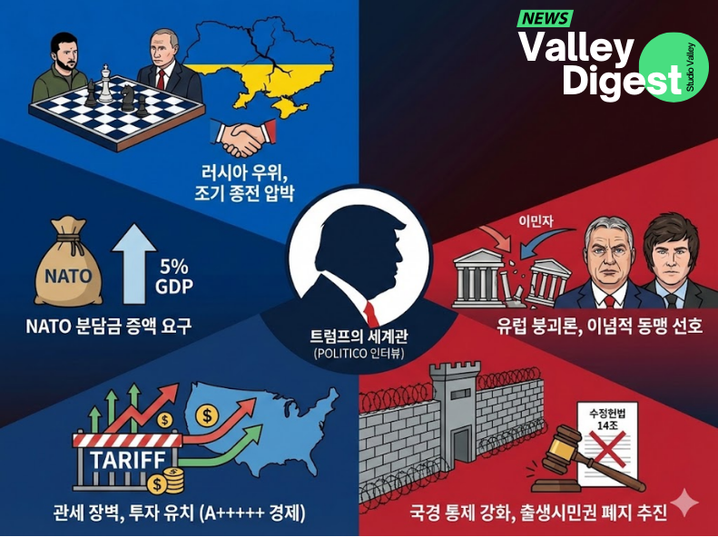 ๐บ๐ธ ์ธ์ฌ์ดํธ | ํธ๋ผํ์ 44๋ถ ์ธํฐ๋ทฐ ์ ๋ฆฌ(Politico)