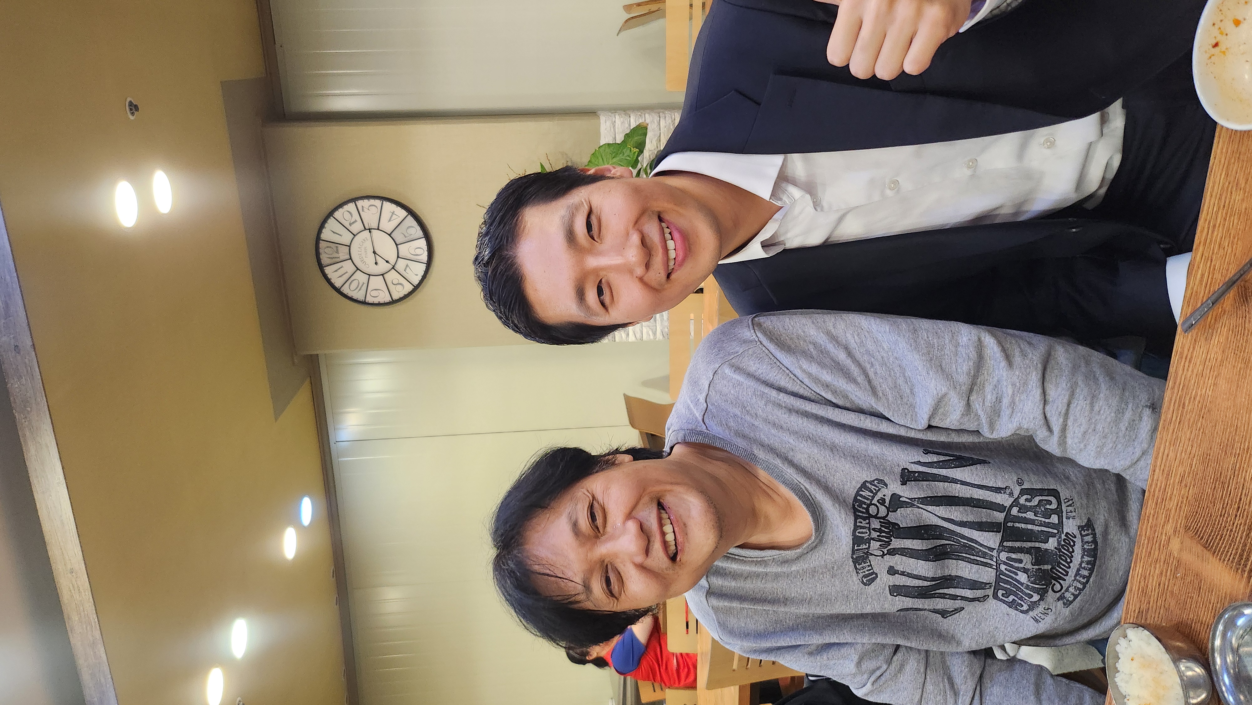 홍기빈 선생님과 소주한잔^^