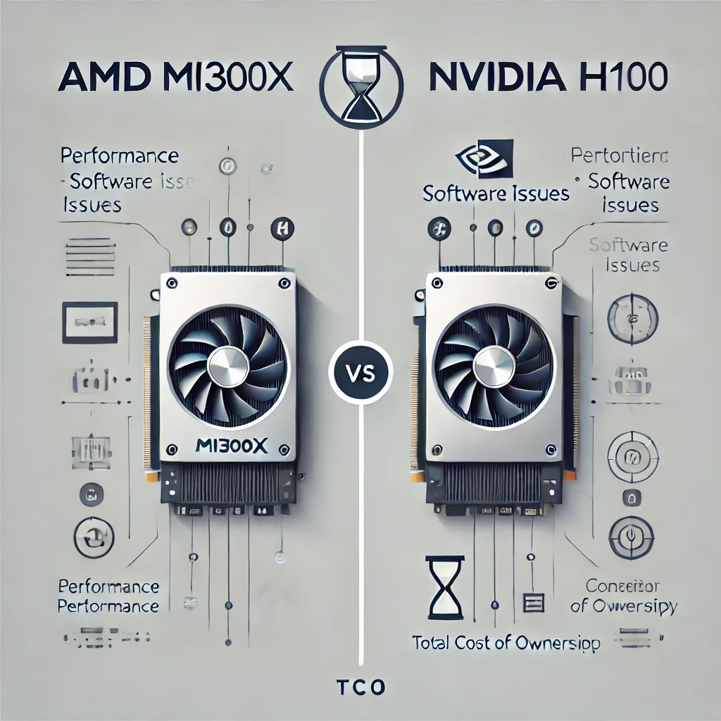 AMD MI300X vs. 엔비디아 H100/H200: 성능과 한계의 비교